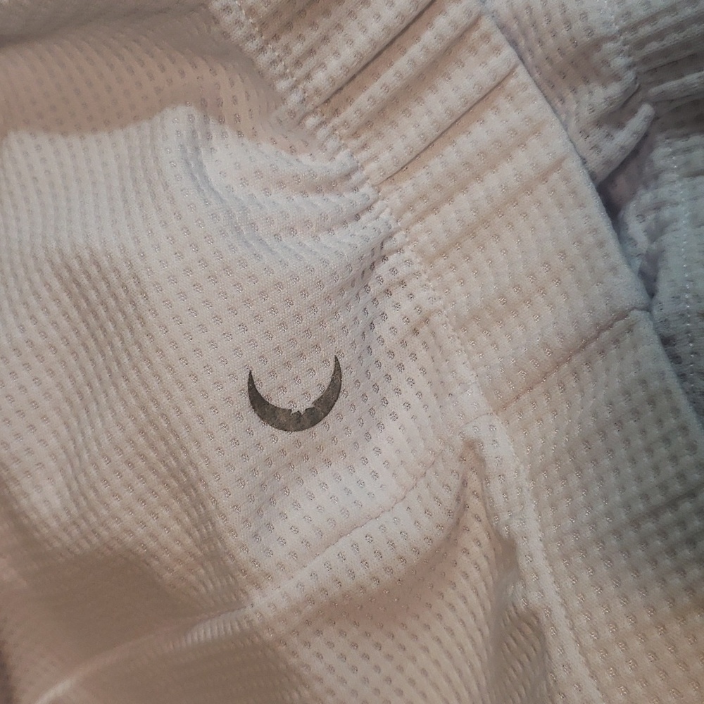 ZYIA ACTIVE Collared Waffle Half Zip Pullover Kangaroo Pocket Nearly New Size L - Picture 8 of 12